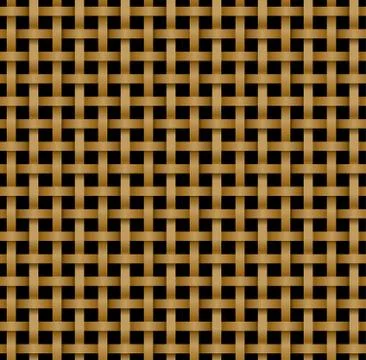 Seamless rattan pattern in knotwork style Stock Illustration