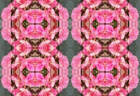 Seamless rectangle background. Tender pink color Stock Illustration