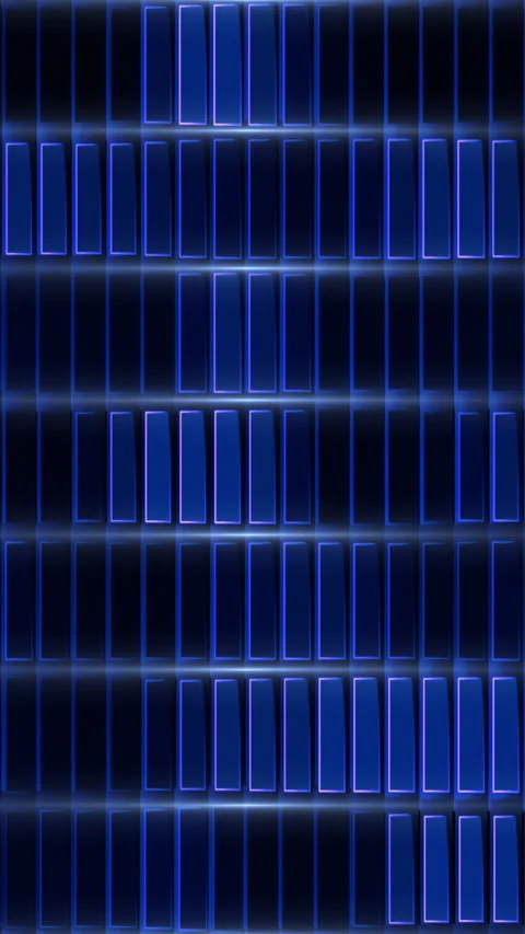 Seamless rectangle Futuristic animation for titles or logo. 스톡 동영상 292113225