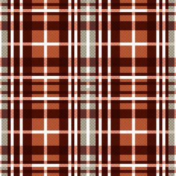 Seamless rectangular pattern in brown and light gray Illustrazione stock