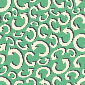 Seamless recycle background. Vector pattern. Seamless recycle background. ... 写真素材