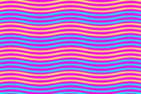 Seamless red and blue waves of Optical illusion pattern, for Fabric Printing  Stock Illustration