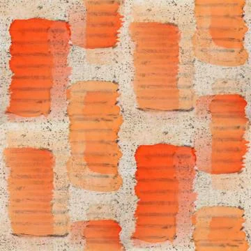 Seamless red, beige bricks texture background wallpaper pattern 스톡 사진