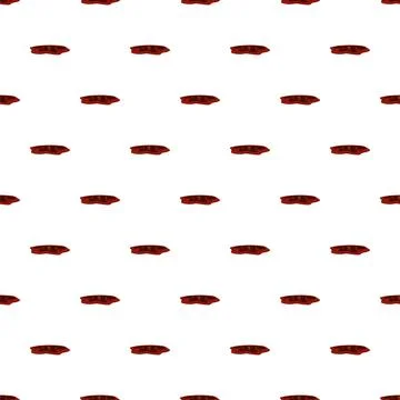 Seamless red chili pepper seeds pattern background Stock Illustration