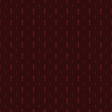 Seamless red exclamation mark pattern Stock Illustration