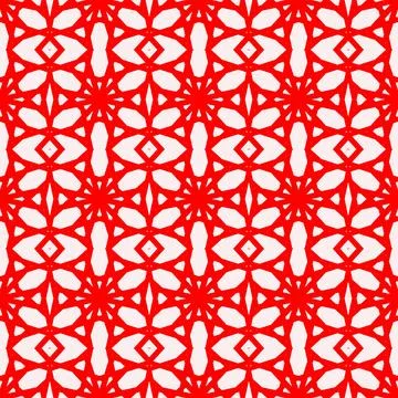 Seamless red geometric line pattern background Illustrazione stock