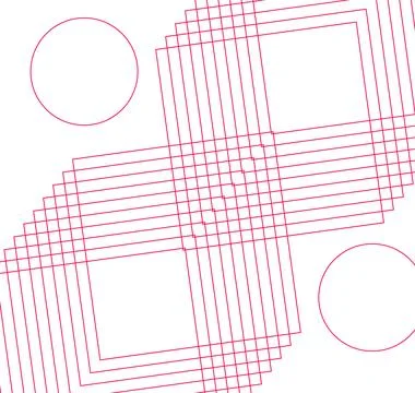Seamless Red Geometric Tile Vector Pattern for Modern Wallpaper, Background.. Stock Illustration
