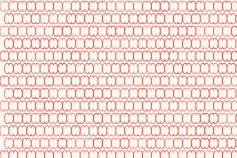 Seamless red halftone dot pattern background. Vintage print texture Stock Illustration
