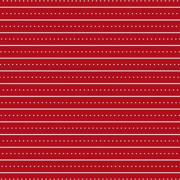 Seamless red pattern with horizontal lines. Christmas Pattern Stock Illustration