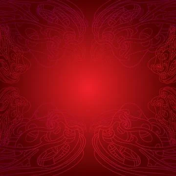 Seamless red pattern. Stock Illustration