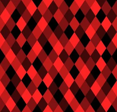 Seamless red pattern Stock Illustration