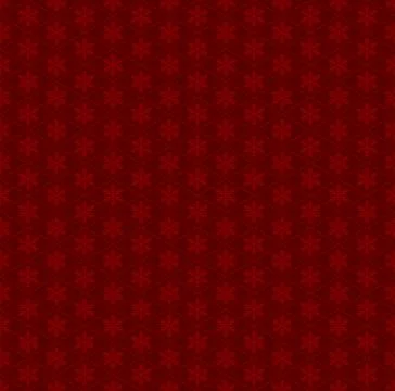 Seamless Red Pattern with Snowflakes. Vector 스톡 일러스트