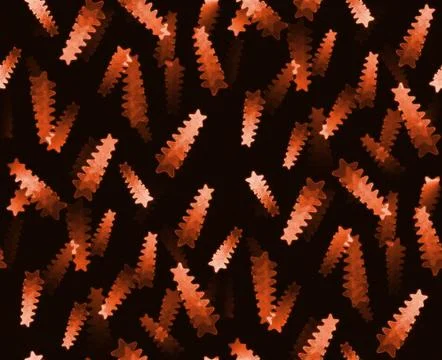 Seamless red stars shape pattern Stock Illustration