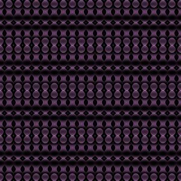 Seamless regular circles pattern purple black Stock Illustration