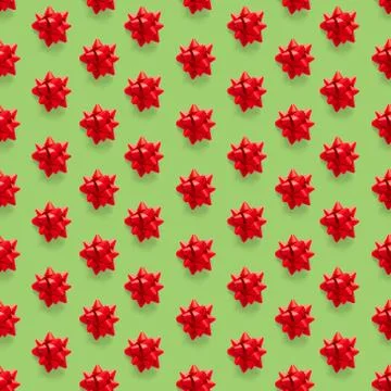 Seamless regular creative Christmas pattern with New Year decorations. xmas M Foto stock