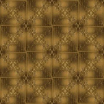 Seamless regular golden pattern Stock Illustration