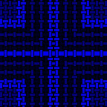 Seamless regular rectangle pattern azure dark blue black Stock Illustration
