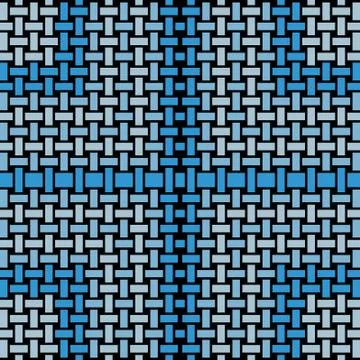 Seamless regular rectangle pattern blue gray black イラスト素材