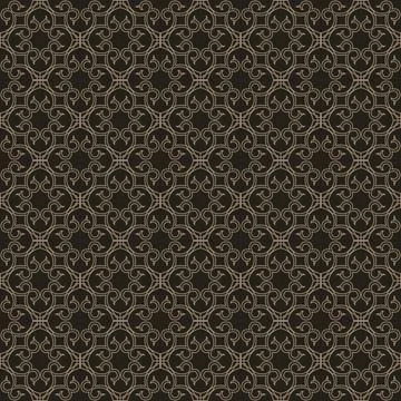 Seamless relief pattern damask Illustrazione stock