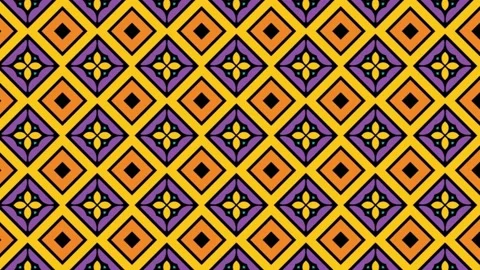 Seamless repeat geometrical pattern Animation In Black Grey aqua Blue And Stock Footage 201668490