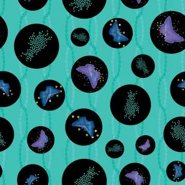 Seamless repeat pattern. Vector illustration. 스톡 일러스트