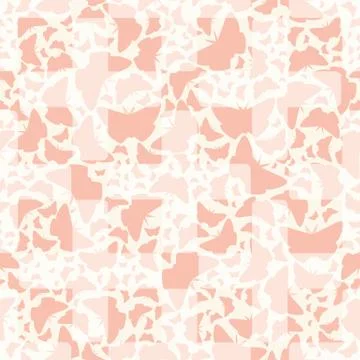Seamless repeat pattern. Vector illustration. Illustrazione stock