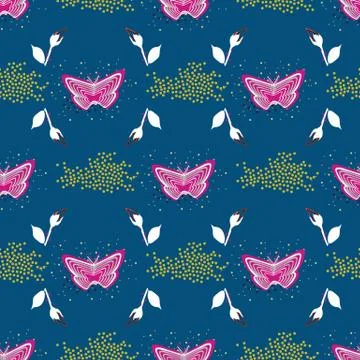 Seamless repeat pattern. Vector illustration. Illustrazione stock