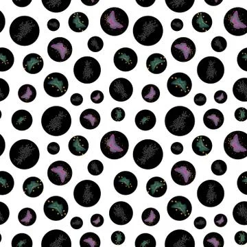 Seamless repeat pattern. Vector illustration. Stock Illustration