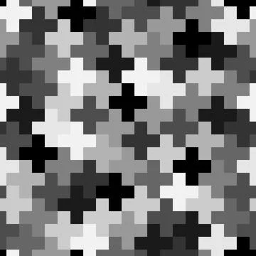 Seamless repeatable abstract pattern background. Vector art. Illustration