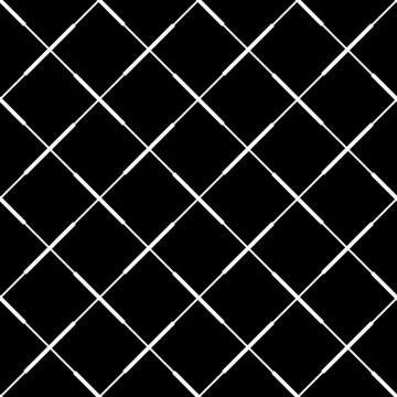 Seamless (repeatable) geometric abstract monochrome pattern. Tileable geometr Stock Illustration