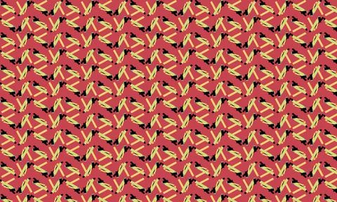 Seamless repeatable geometric pattern complex shapes with the texture of mashed 스톡 일러스트