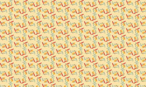Seamless repeatable geometric pattern complex shapes with the texture of mashed Stock Illustration
