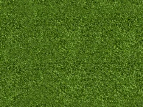 Seamless repeatable pattern 3d rendering of a grass patch for architectural o Stock Illustration