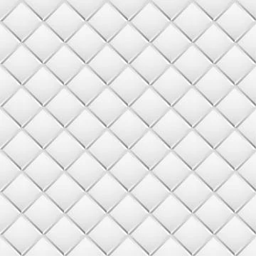 Seamless, repeatable patterns with beveled squares. Abstract grayscale, monoc Stock Illustration
