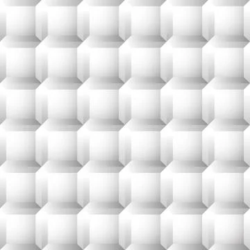 Seamless, repeatable patterns with beveled squares. Abstract grayscale, monoc 스톡 일러스트