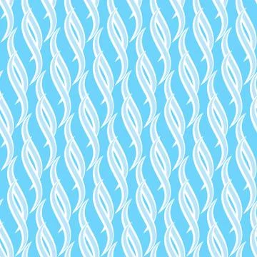 Seamless repeating abstract background of abstract waves. Stock Illustration