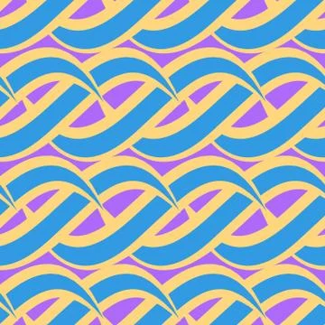 Seamless repeating abstract background of abstract waves. Illustrazione stock