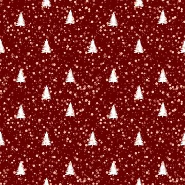 Seamless repeating background imitating snowfall Stock Illustration
