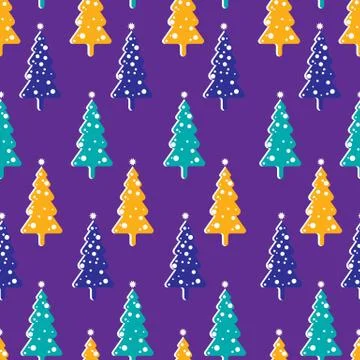 Seamless repeating background imitating snowfall Stock Illustration