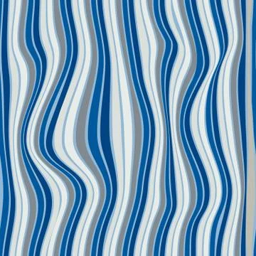 Seamless repeating color wave pattern Stock Illustration