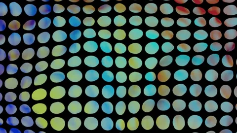 Seamless. Repeating colored particles Stock Footage 258378571