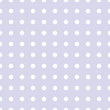 Seamless repeating pattern abstarct white circles shape on light violet laven Illustrazione stock
