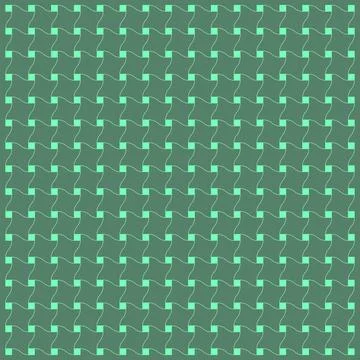 A seamless repeating pattern of abstract geometric shapes creating a visually Illustrazione stock
