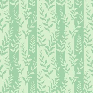 Seamless repeating pattern of acacia Stock Photos