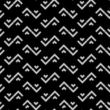 Seamless repeating pattern of arrows Stock Illustration