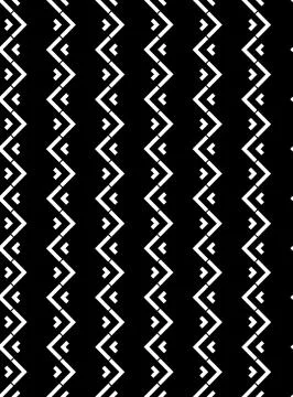 Seamless repeating pattern of arrows Stock Illustration