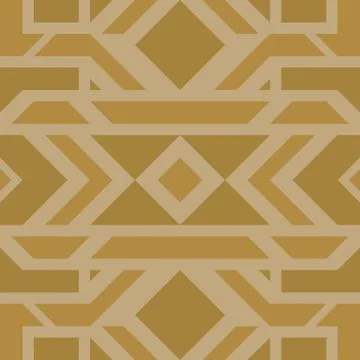 Seamless repeating pattern in art deco style Stock Illustration