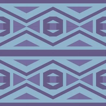 Seamless repeating pattern in art deco style Stock Illustration