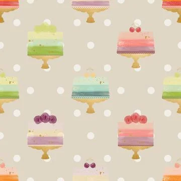 Seamless repeating pattern baking with love 스톡 일러스트
