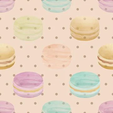 Seamless repeating pattern baking with love Illustrazione stock